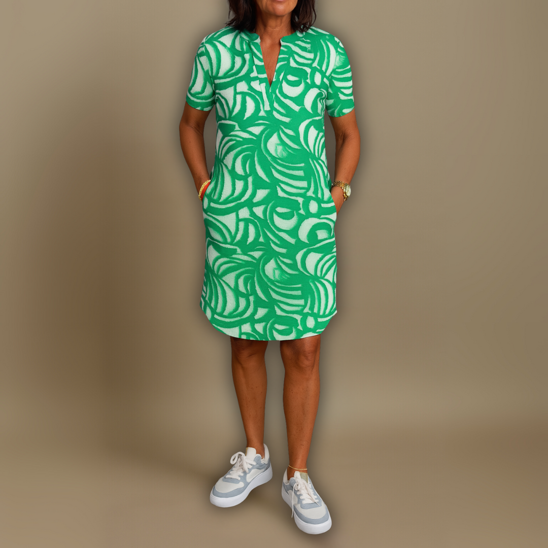 Ute | Fließendes Sommerkleid mit femininer Silhouette