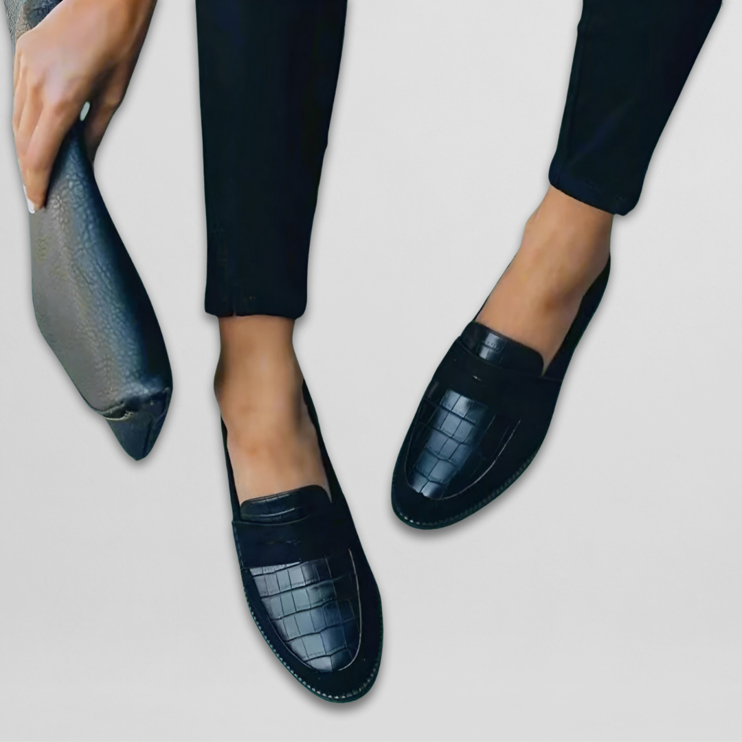 Hilde | Klassische Loafer mit dezentem Schlupfdesign