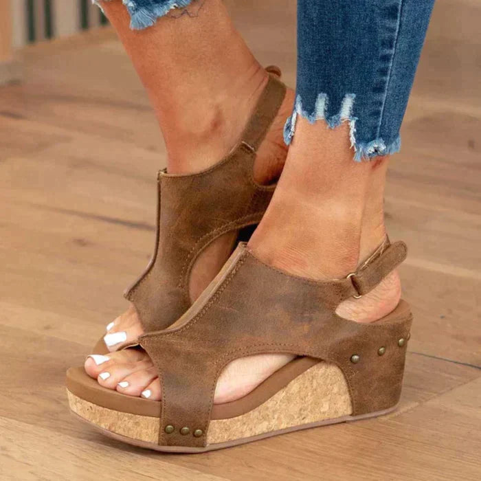 Renate | Sommerliche Wedges mit bequemer Passform und stilvollem Schnitt