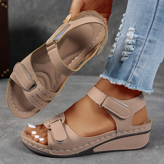 Elvira | Orthopädische Sommer-Sandalen mit leicht erhöhter Sohle