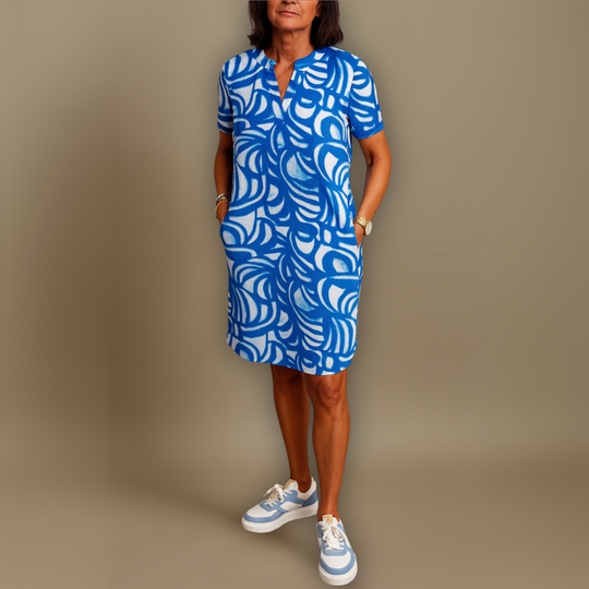 Ute | Fließendes Sommerkleid mit femininer Silhouette