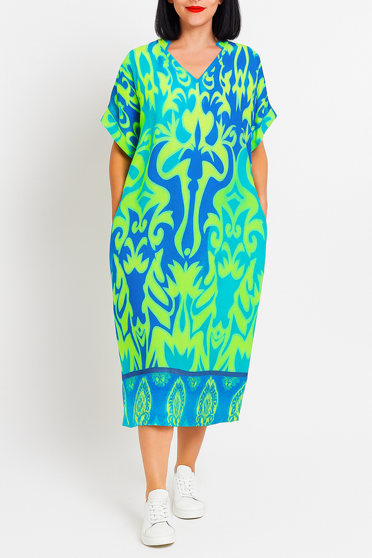 Elena | Elegantes Blumenkleid mit femininer Ausstrahlung