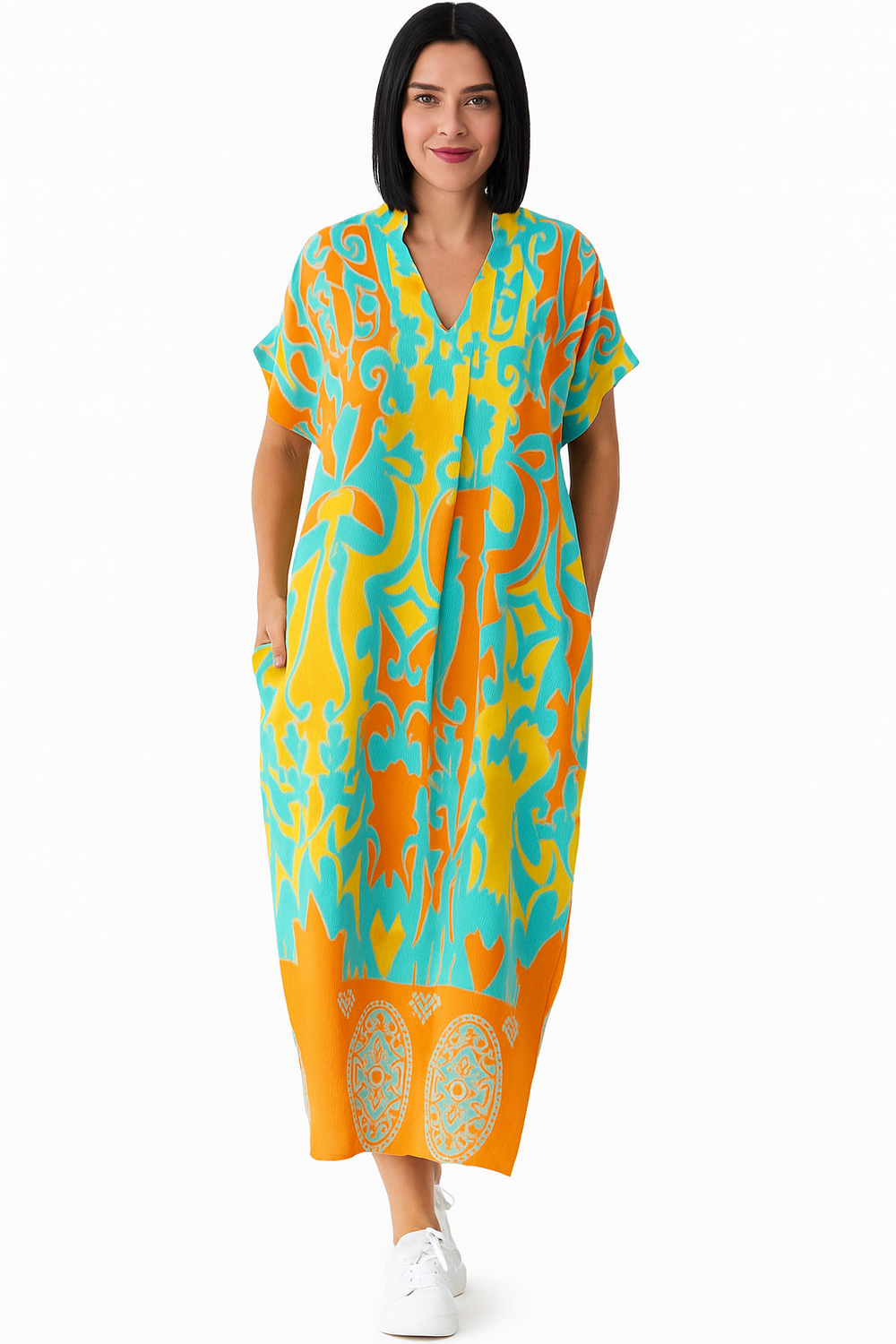 Elena | Elegantes Blumenkleid mit femininer Ausstrahlung