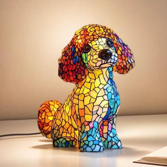 Amelie | Leuchtende Dekofigur mit verspieltem Design