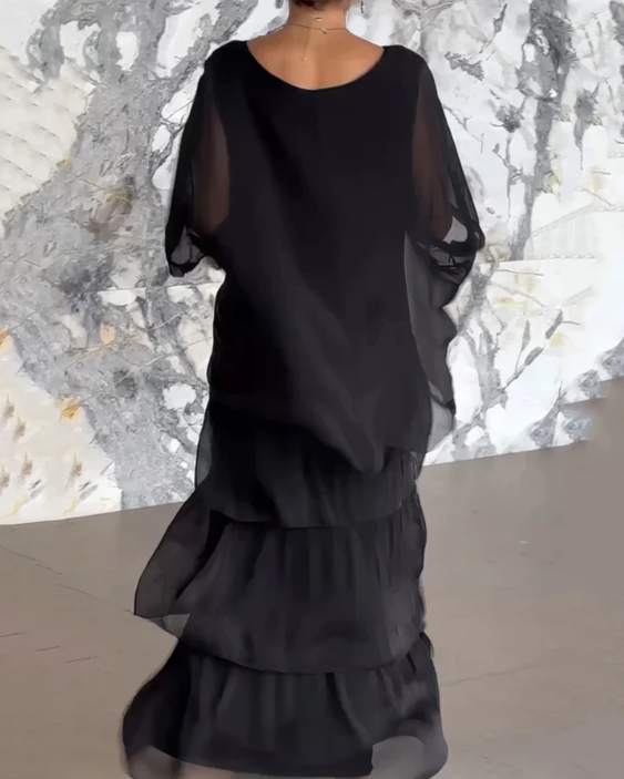 Solea | Langes, fließendes Kleid für einen eleganten Look