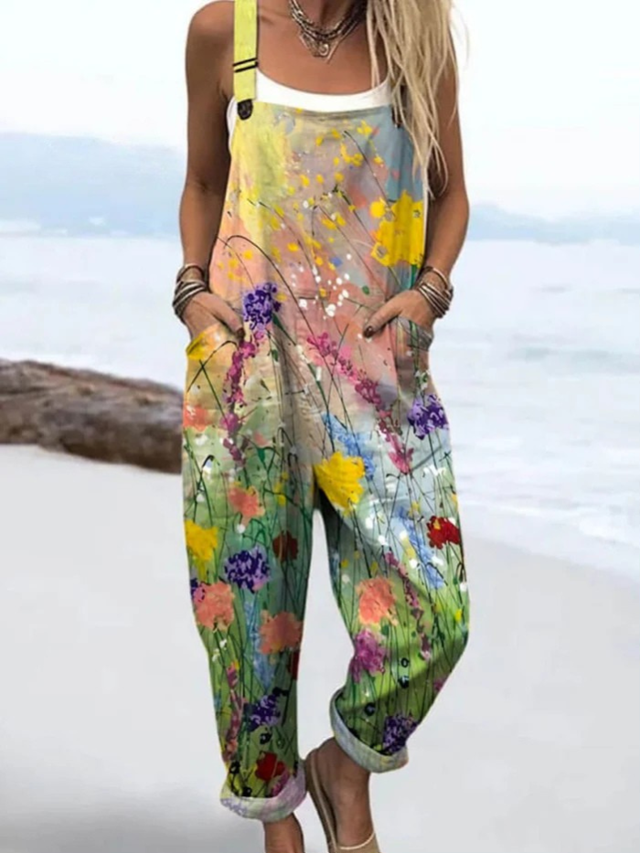 Irina | Luftige Jumpsuit mit Vintage-Flair
