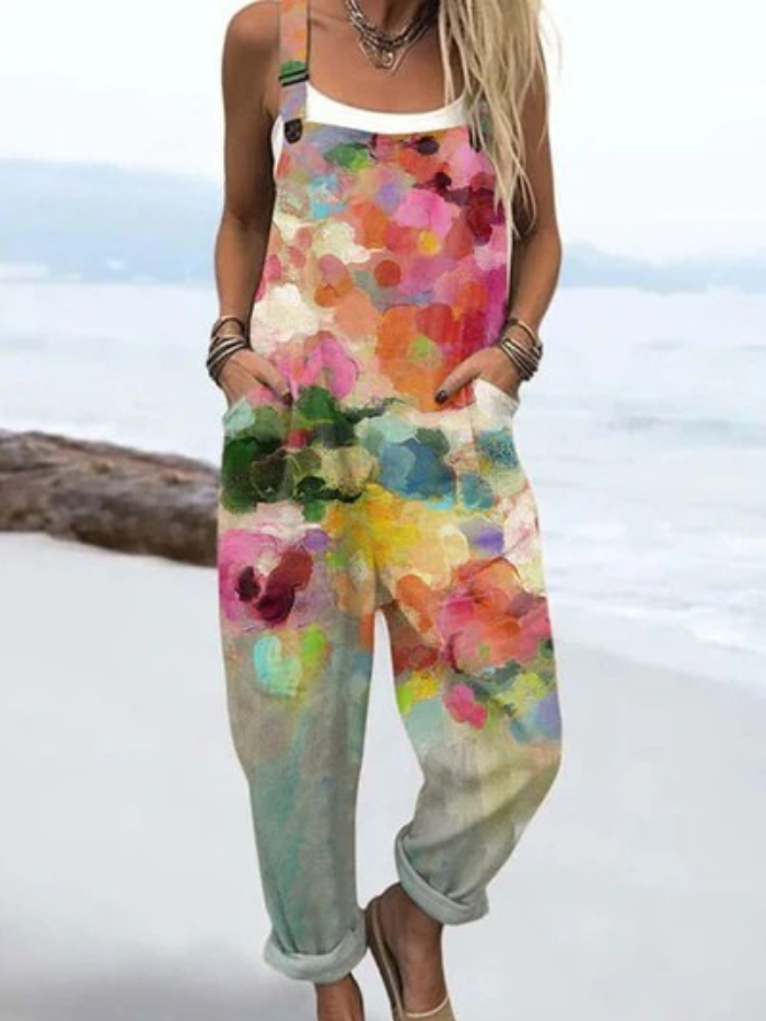 Claudia | Luftige Jumpsuit mit Vintage-Charme