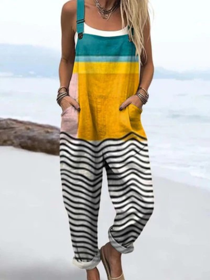 Heike | Luftige Jumpsuit mit Vintage-Flair