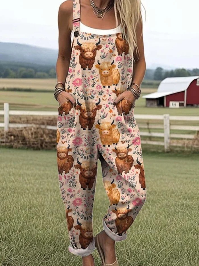 Beatrix | Luftige Jumpsuit mit Vintage-Flair