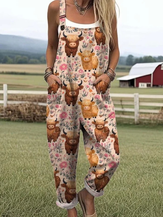 Beatrix | Luftige Jumpsuit mit Vintage-Flair