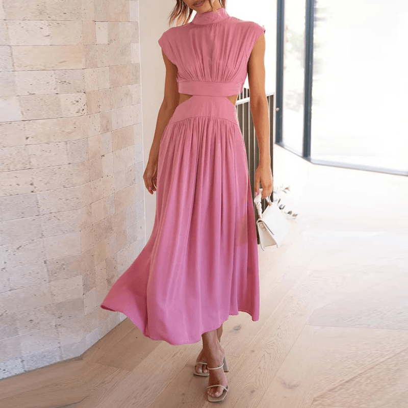 Rebecca | Elegantes langes Kleid mit fließender Silhouette