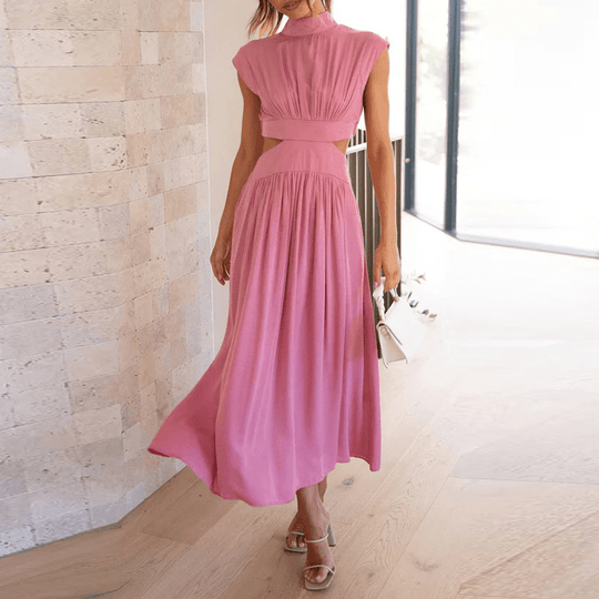 Rebecca | Elegantes langes Kleid mit fließender Silhouette
