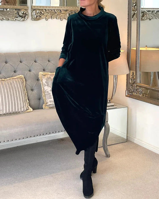 Elora | Elegantes Samt-Abendkleid
