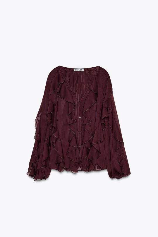 Seraphina | Rüschenbluse für einen eleganten Look