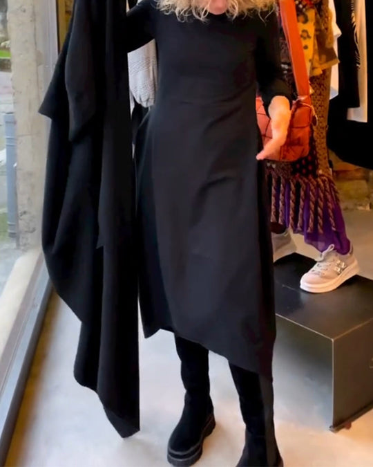 Clara | Elegantes Midikleid mit praktischen Taschen