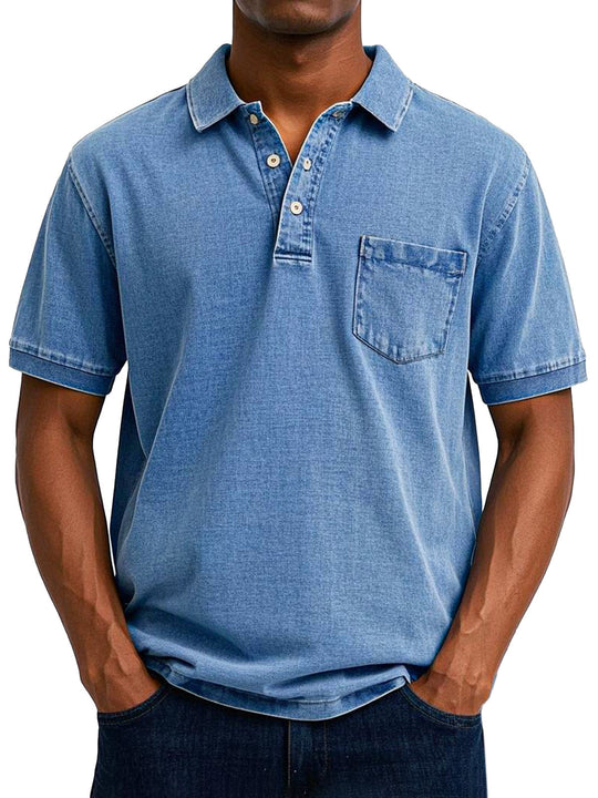 Maxime | Vintage-inspiriertes Poloshirt mit entspannter Passform