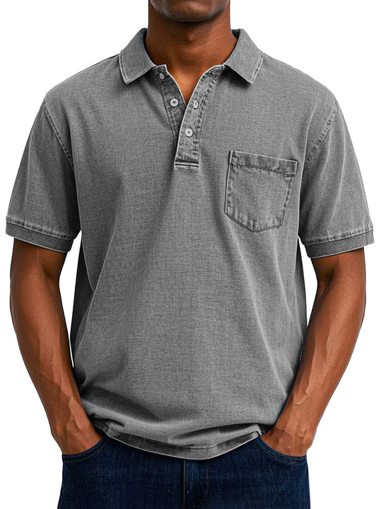 Maxime | Vintage-inspiriertes Poloshirt mit entspannter Passform