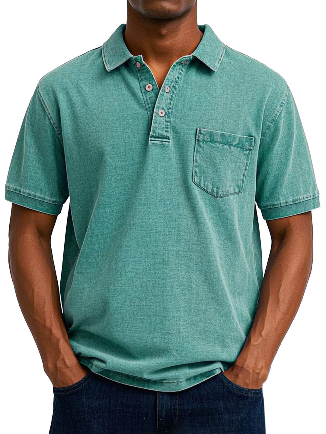 Maxime | Vintage-inspiriertes Poloshirt mit entspannter Passform