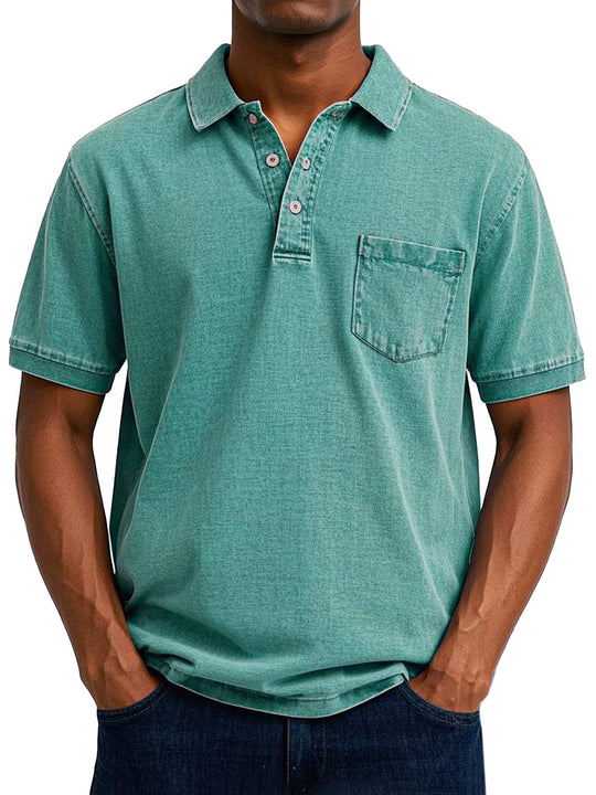 Maxime | Vintage-inspiriertes Poloshirt mit entspannter Passform
