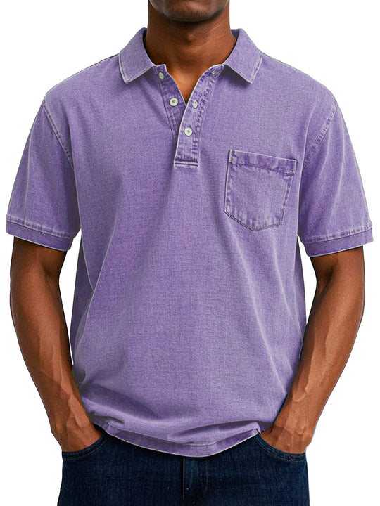 Maxime | Vintage-inspiriertes Poloshirt mit entspannter Passform