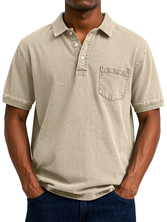 Maxime | Vintage-inspiriertes Poloshirt mit entspannter Passform
