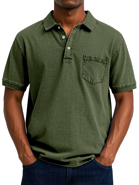 Maxime | Vintage-inspiriertes Poloshirt mit entspannter Passform