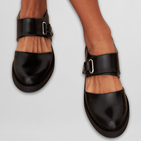 Leonore | Retro-inspirierte Mary Janes mit Schnallendetail