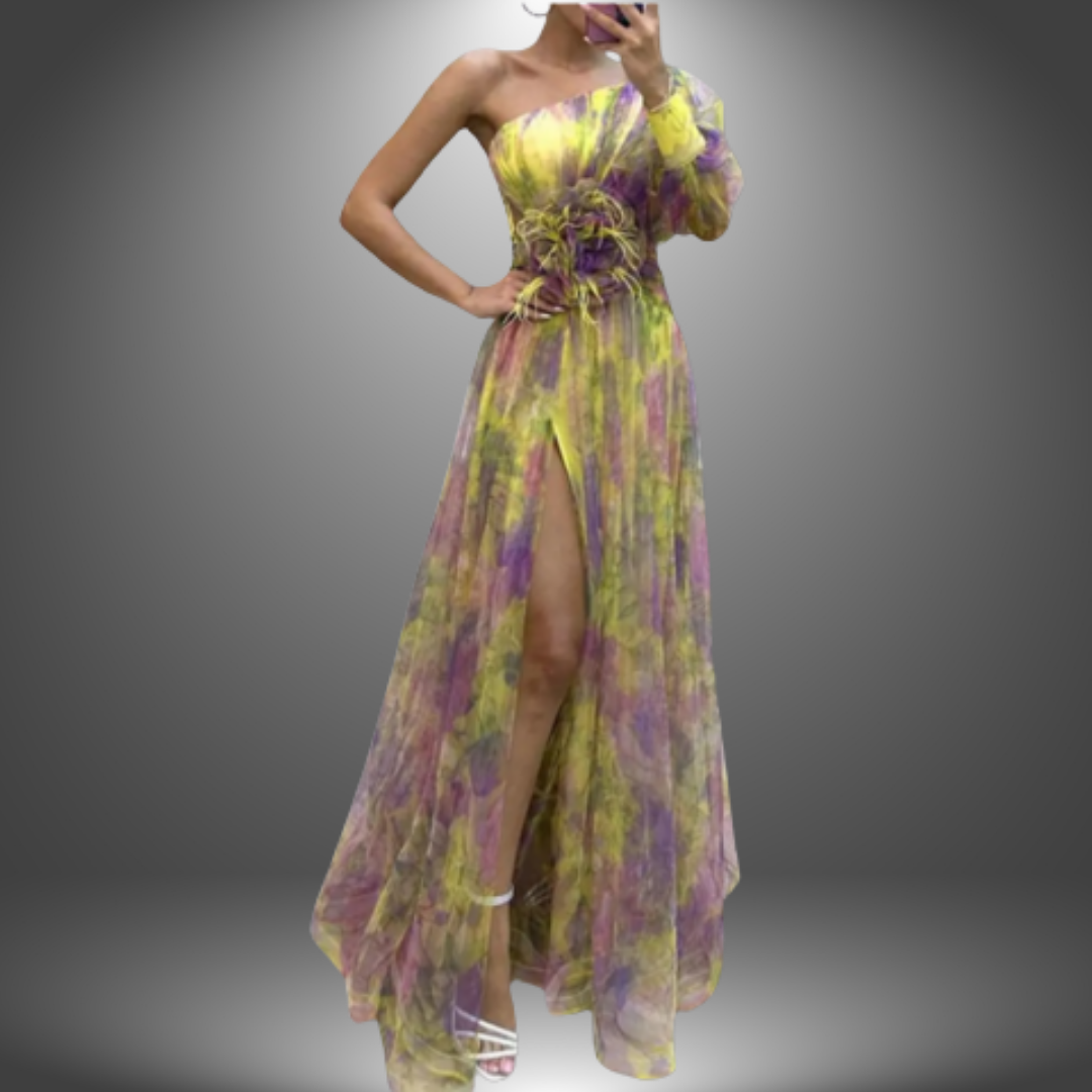 Nana | Fließendes Damenkleid im kunsthandwerklichen Stil