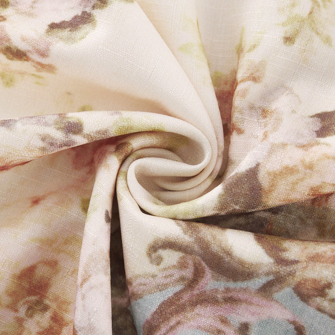 Sophie | Luftiges Midikleid mit Blumenprint und Faltendetail