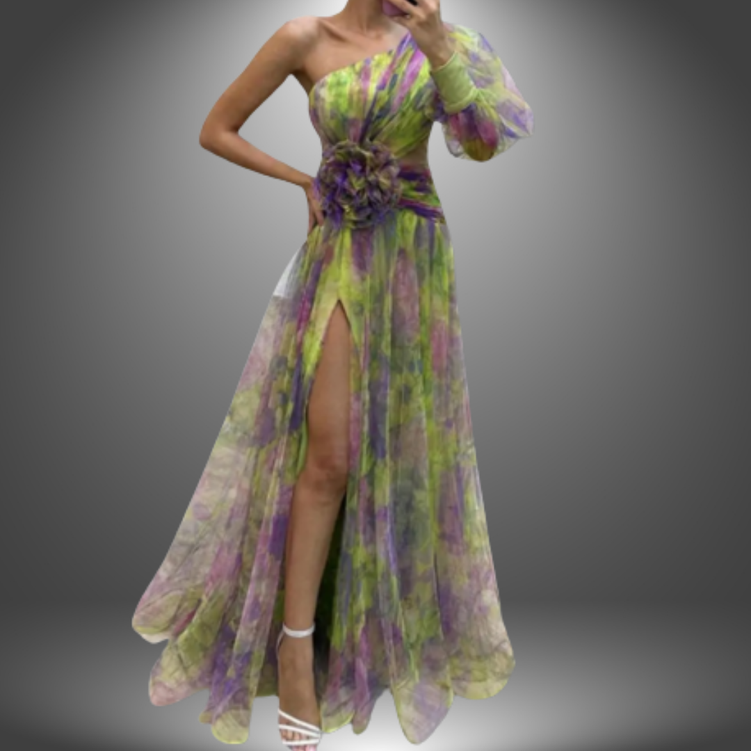 Nana | Fließendes Damenkleid im kunsthandwerklichen Stil