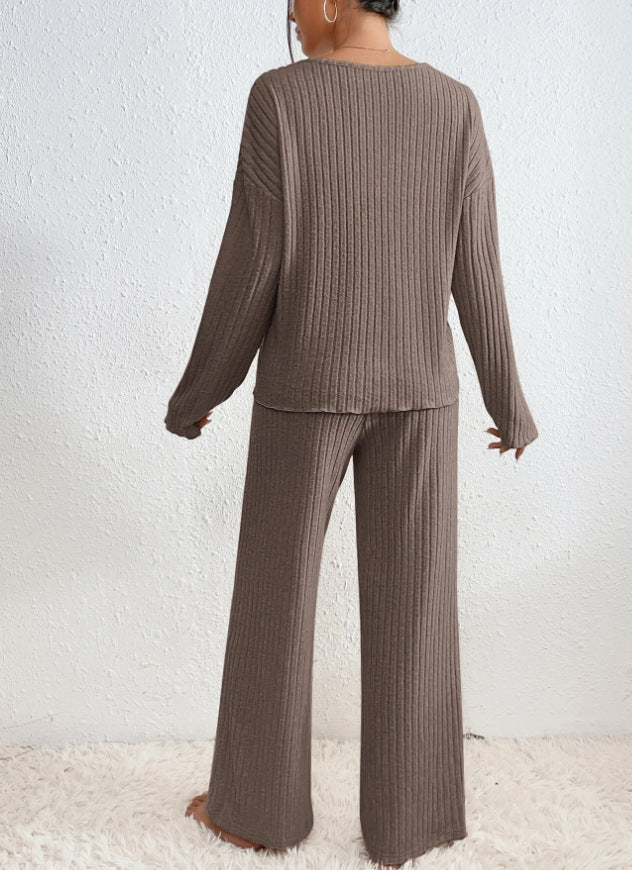 Cathy | Gestricktes zweiteiliges Komfort-Set