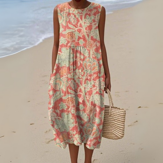 Alice | Vintage-Blumenkleid mit femininer Silhouette