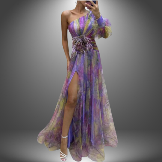 Nana | Fließendes Damenkleid im kunsthandwerklichen Stil