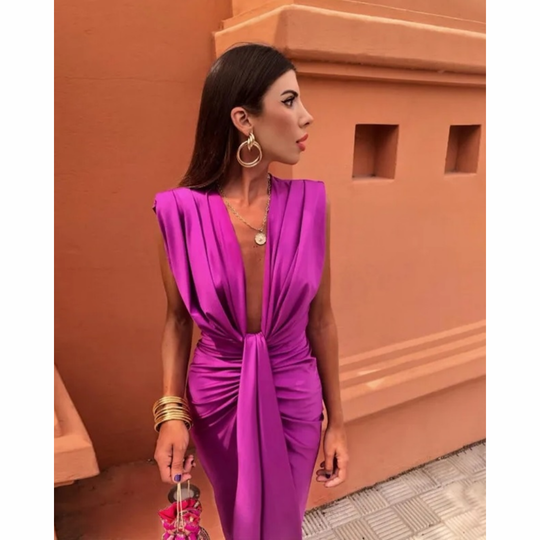Ilse | Elegantes Midikleid mit femininer Silhouette