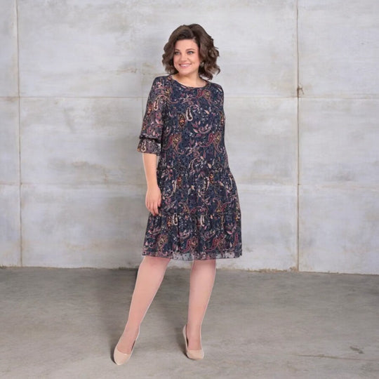 Lena | Neues Frühlingskleid mit Druck