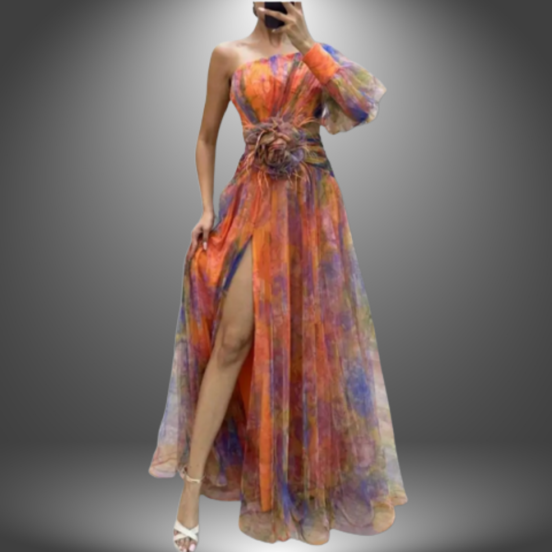 Nana | Fließendes Damenkleid im kunsthandwerklichen Stil