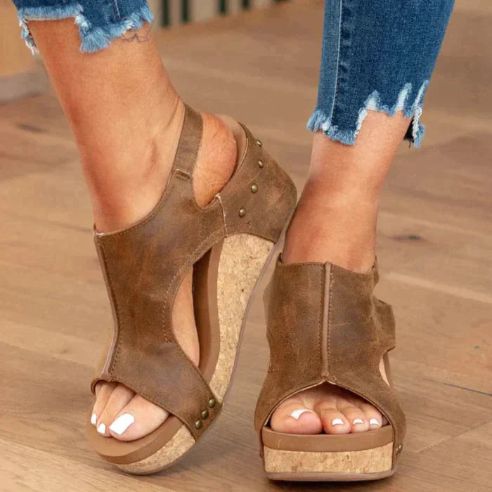 Renate | Sommerliche Wedges mit bequemer Passform und stilvollem Schnitt