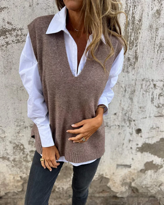 Nusa | Bequemer Strick-Weste für einen lässigen Look