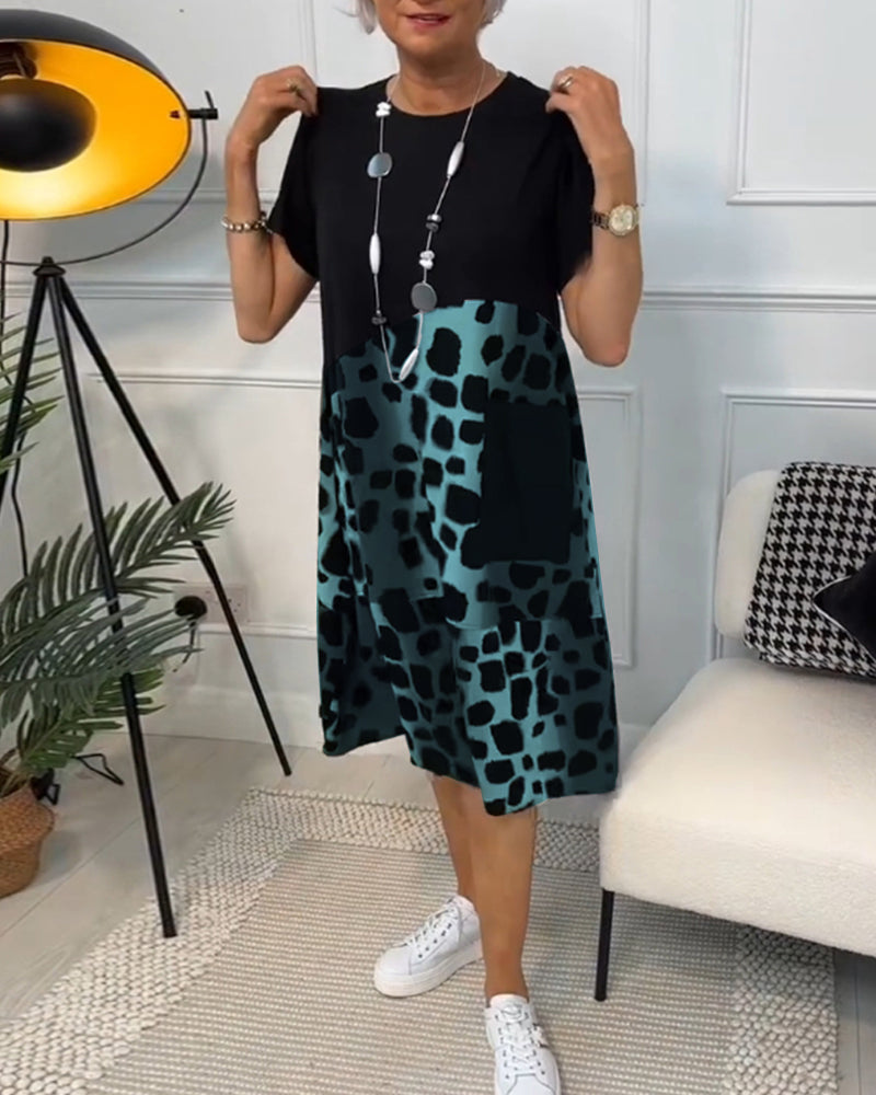 Lina | Luftiges Sommerkleid mit klassischem Rundhals