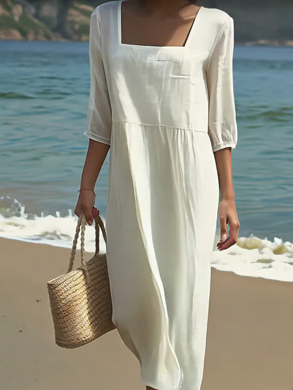 Xaveria | Leichtes Sommerkleid mit entspannter Passform