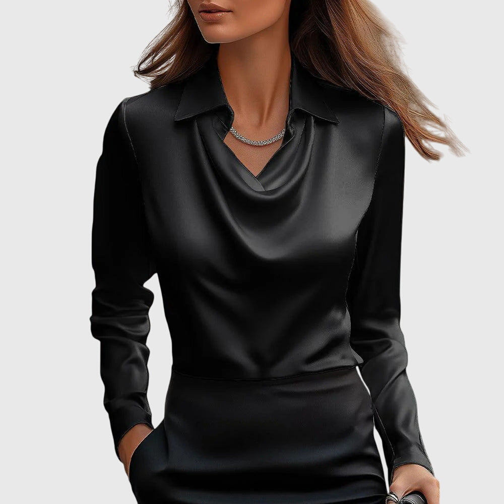 Veronika | Elegante Bluse mit fließendem Design