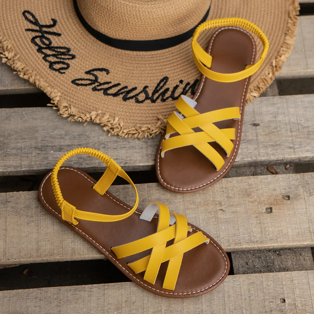 Hiltraud | Bequeme orthopädische Sandalen mit flexibler Passform