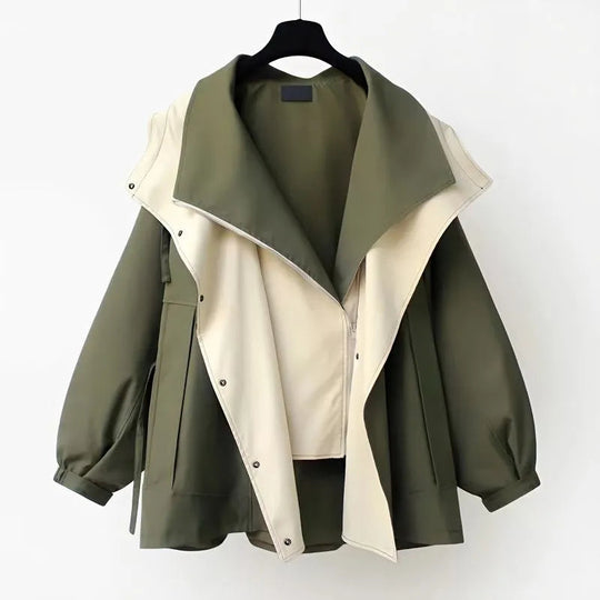 Carina | Funktionale Übergangsjacke mit verstellbarer Taille