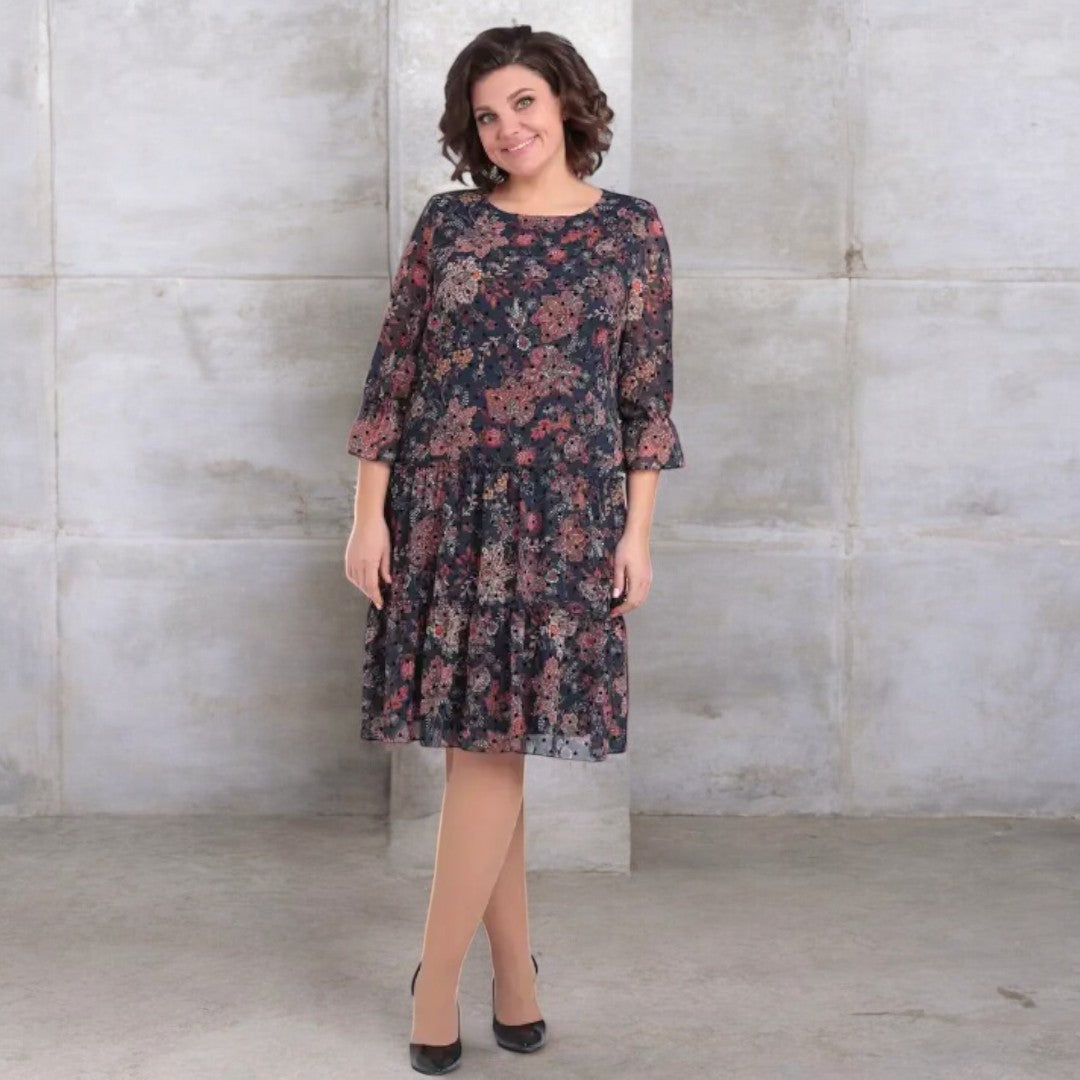 Lena | Neues Frühlingskleid mit Druck