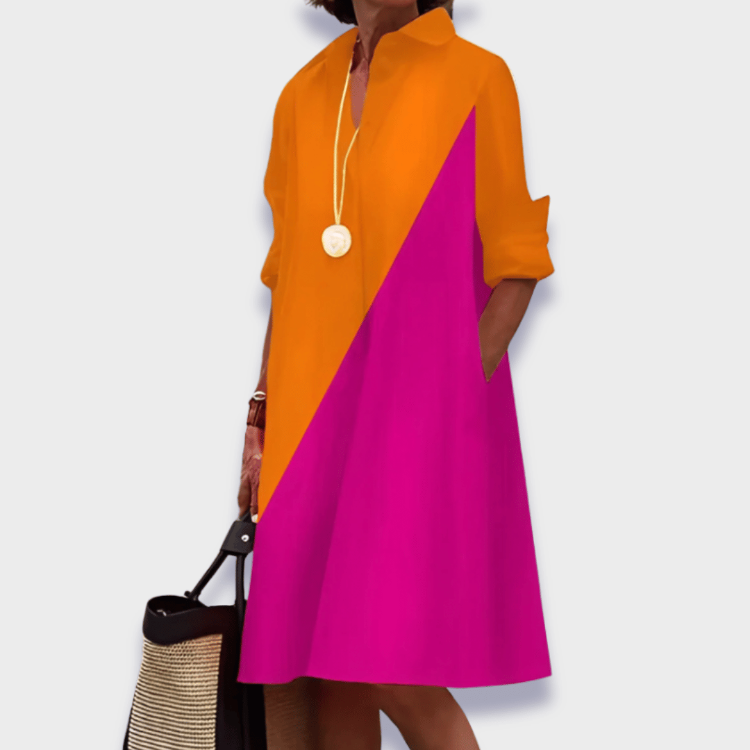 Isolde | Luftiges Polo-Sommerkleid für den Alltag