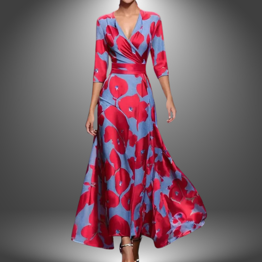 Sole | Langes Damenkleid im kunsthandwerklichen Stil