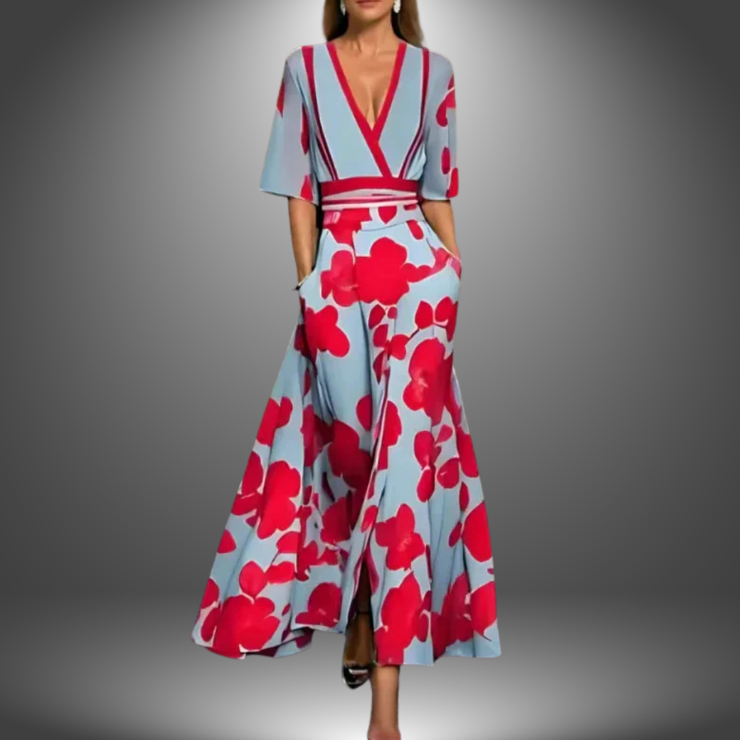 Lovisia | Elegantes Abendkleid mit Schlitz