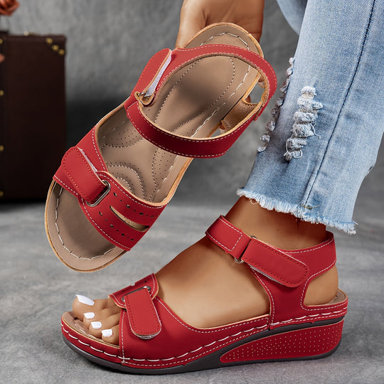 Elvira | Orthopädische Sommer-Sandalen mit leicht erhöhter Sohle