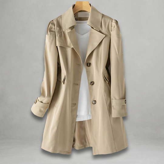 Daniela | Klassischer Damen-Trenchcoat für Übergangszeit & Alltag