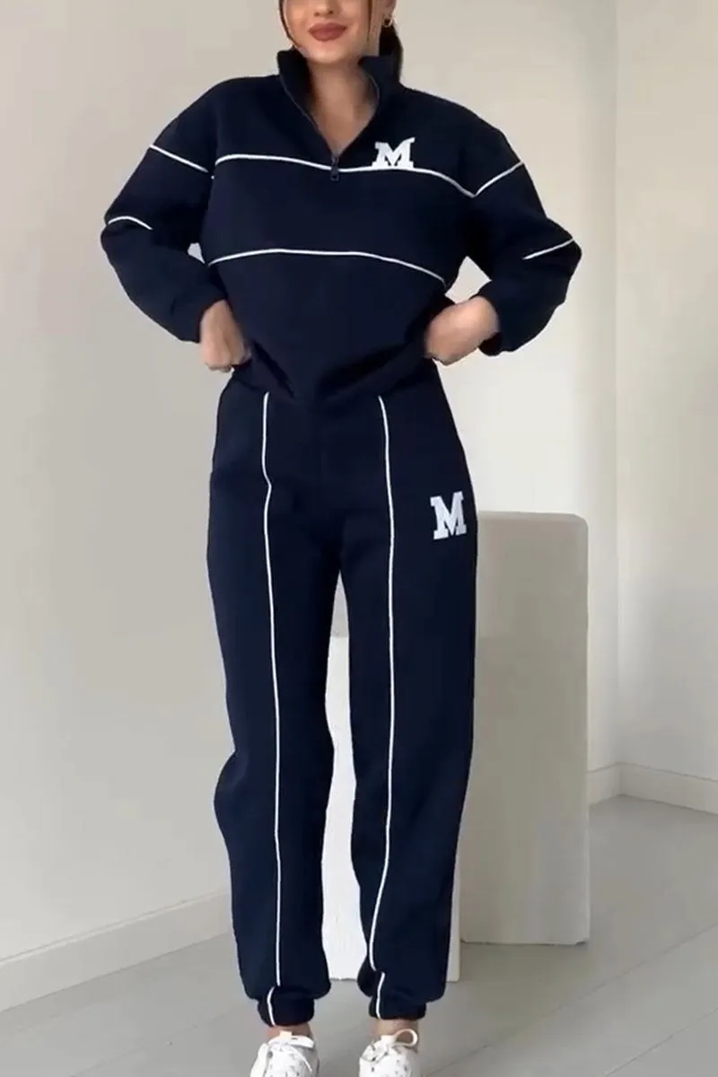 Janine | Damen Zwei-Teile-Set mit langen Ärmeln